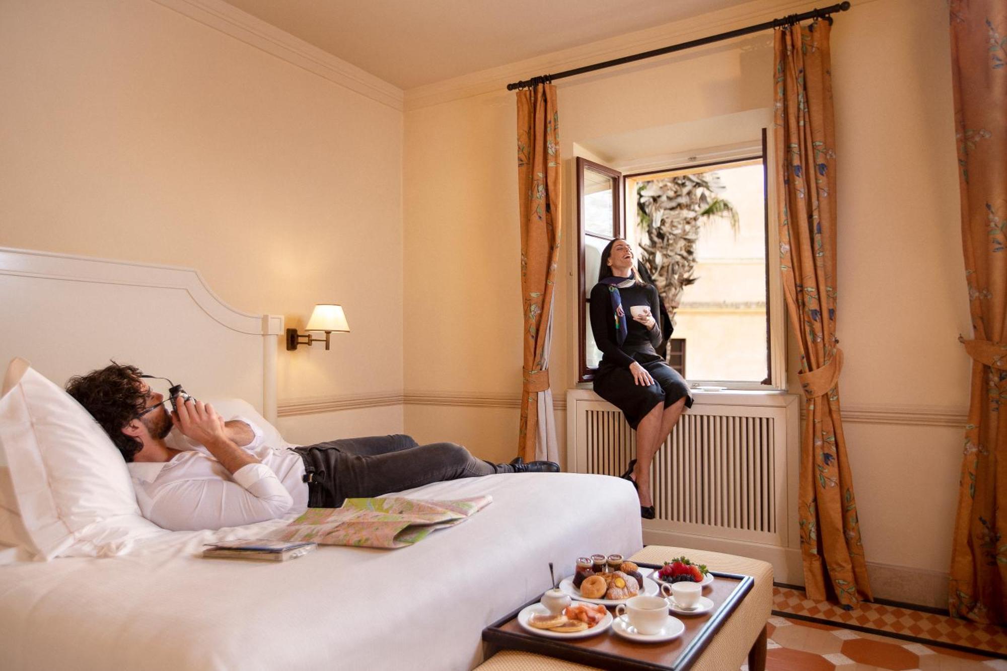 ホテル Qc テルメローマ スパ ＆ リゾート フィウミチーノ エクステリア 写真